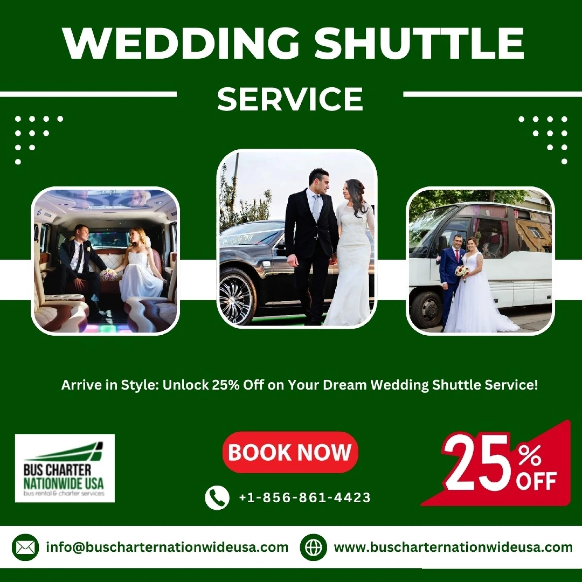 Small Details, Big Impact: Elevating Your Wedding Experience with Shuttles!