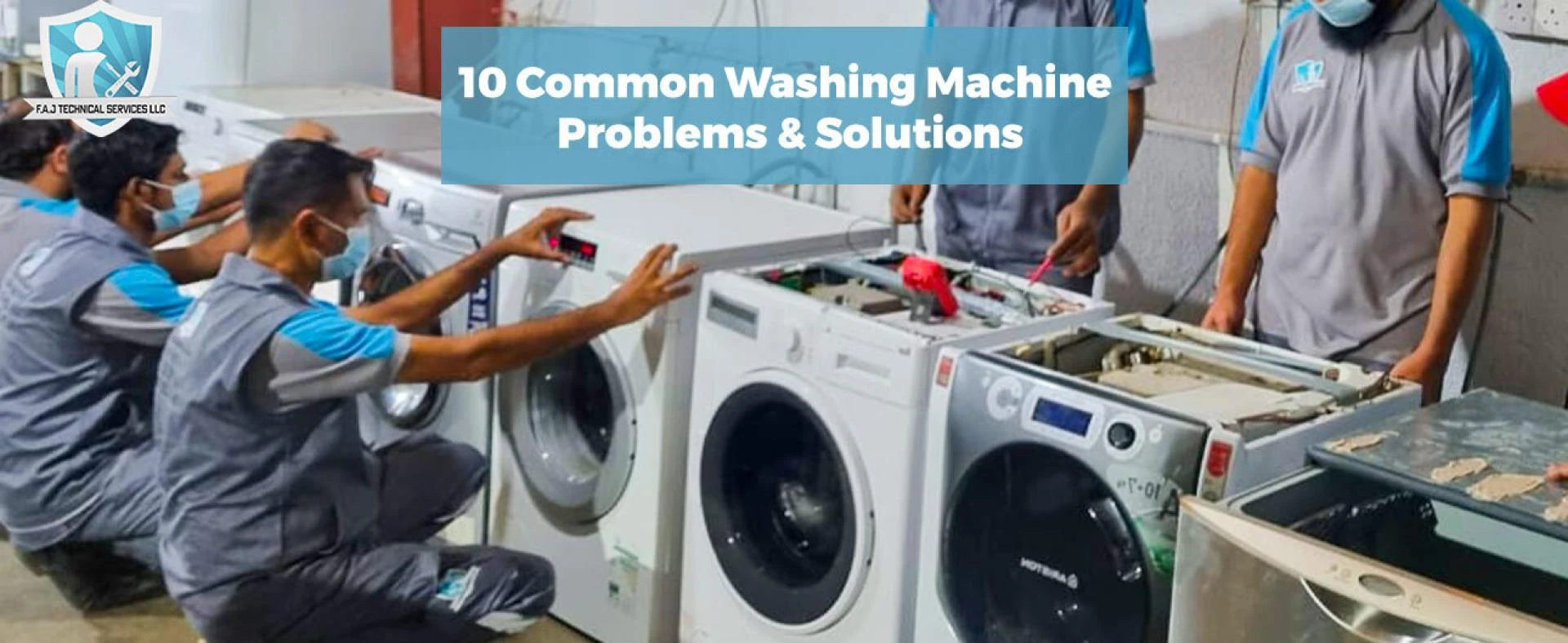 10 Most Common Washing Machine Problems and Solutions