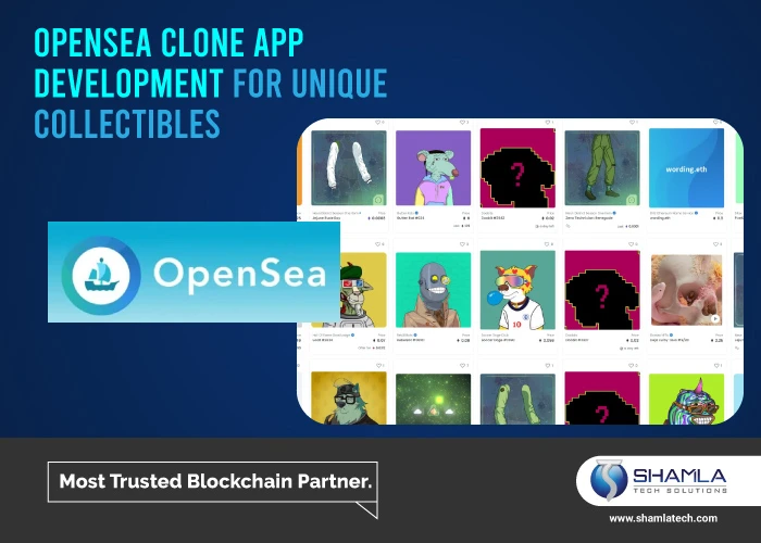 OPENSEA CLONE APP DEVELOPMENT FOR UNIQUE COLLECTIBLES