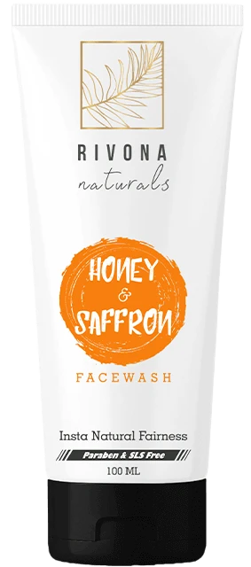 Best Facewash - Honey and Saffron Fairness Face Wash 100ML | Rivona