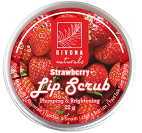 Shop strawberry lip scrup at best price - Rivona Naturals