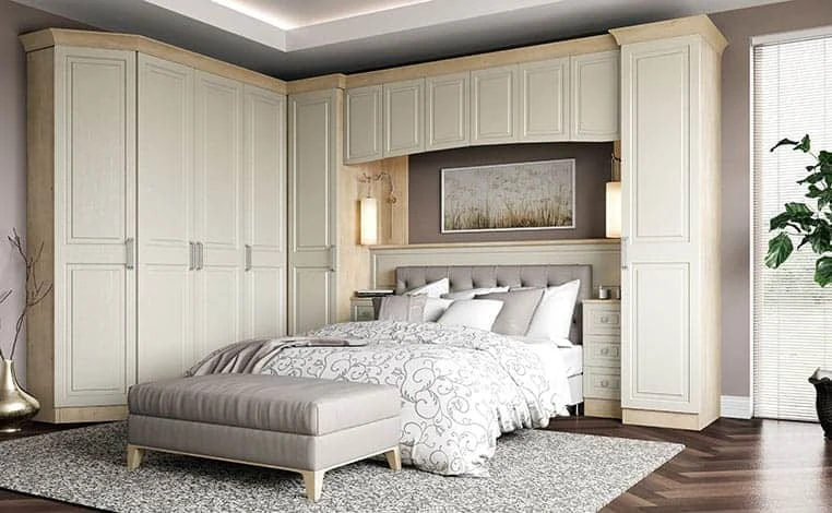 Stylish storage for small fitted bedrooms