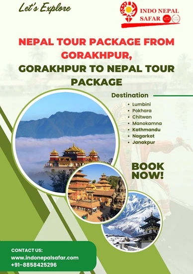 Nepal Tour Package from Gorakhpur, Gorakhpur to Nepal Tour Package