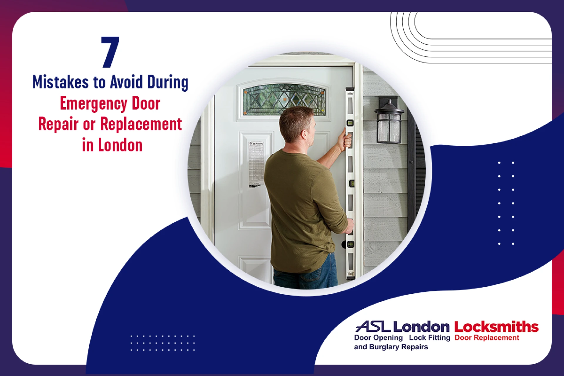 7 Mistakes to Avoid During Emergency Door Repair or Replacement in London