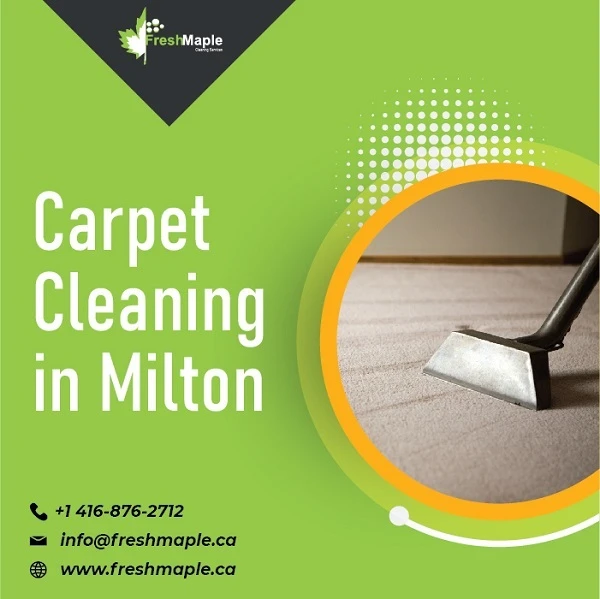 Carpet Cleaning in Milton By Fresh Maple