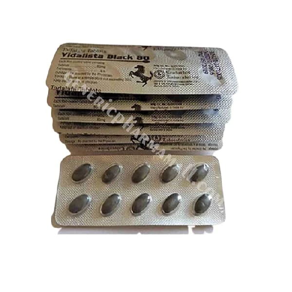 Vidalista Black 80mg Medicines To Treate Erectile Dysfunction