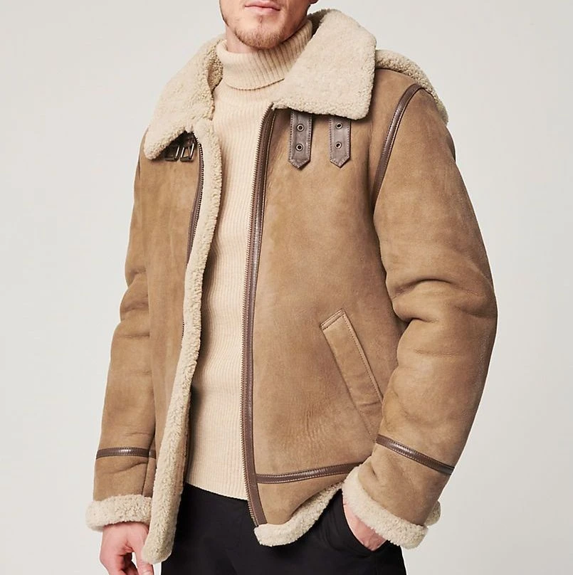 Unveiling Style and Comfort: The Ultimate Guide to Men's Shearling Coats