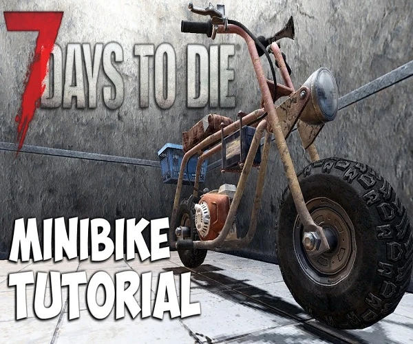 How to Build a Minibike in Navesgane in 7 Days to Die