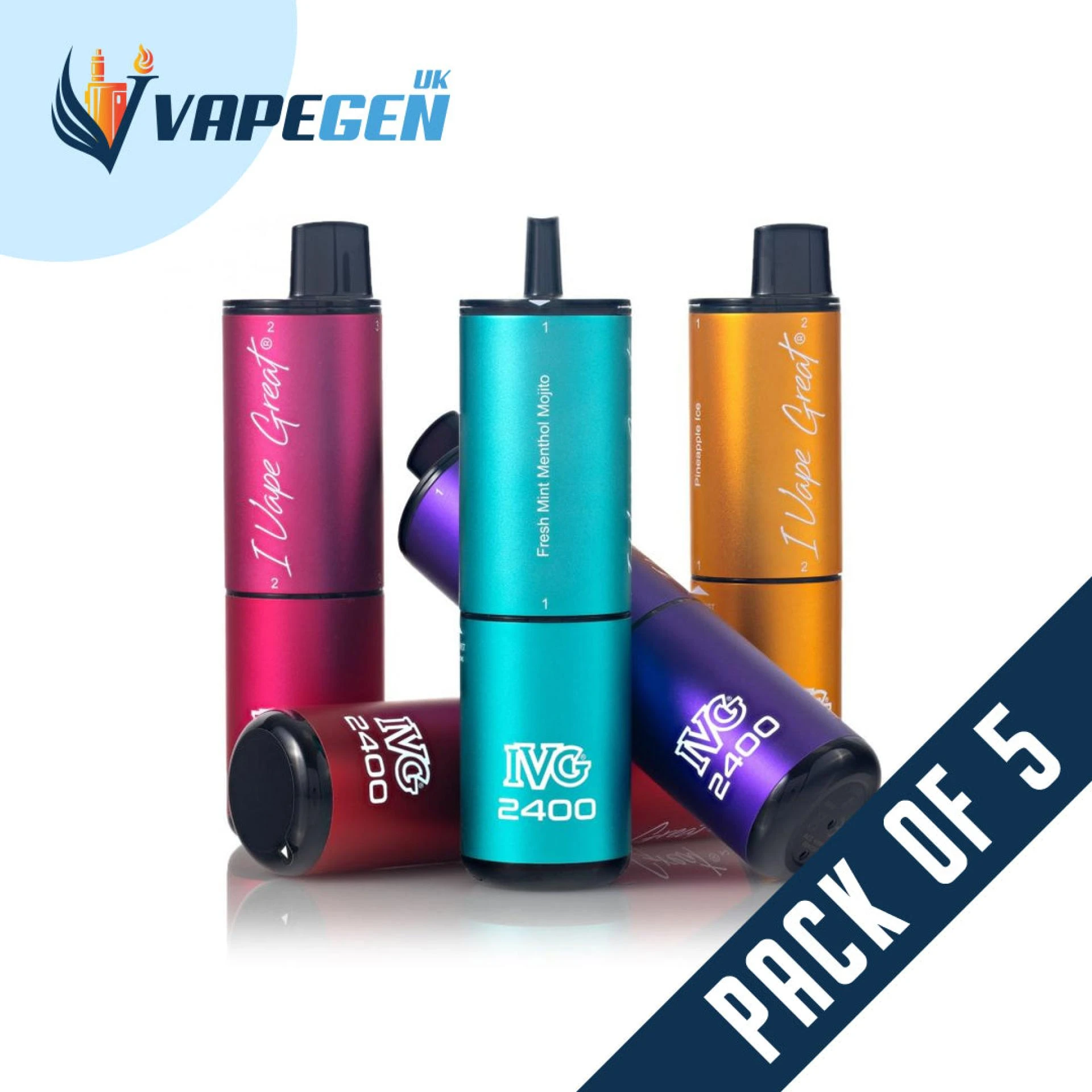 Discover the Ultimate Vaping Experience with IVG 2400 Box of 5