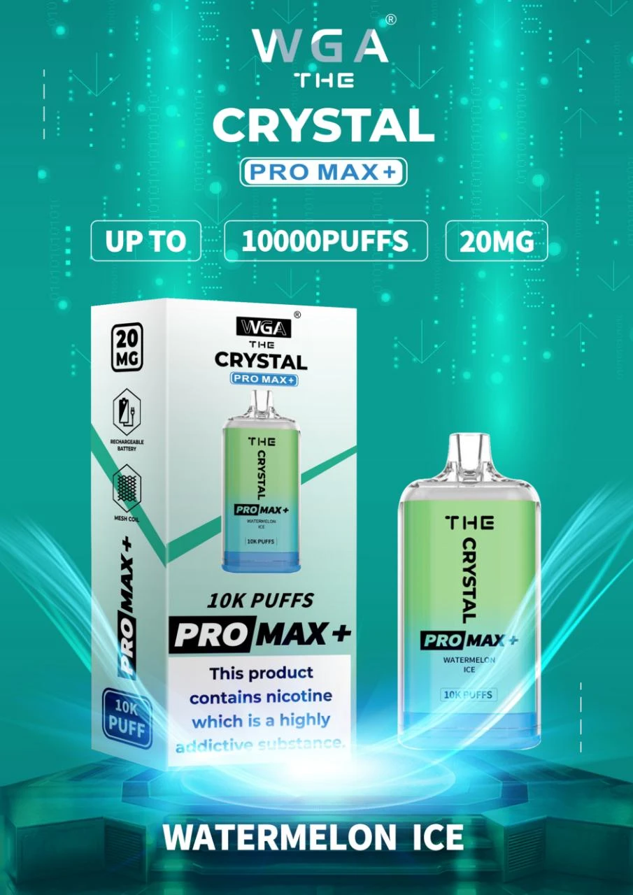 Discover the Ultimate Vaping Experience with the Crystal Pro Max 10000