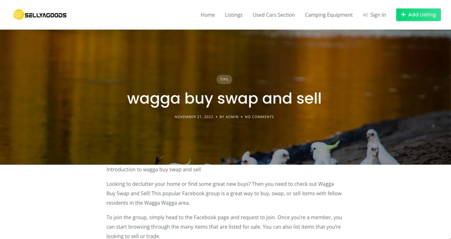 Buy, Swap, and Sell in Port Macquarie, Moree, and Tamworth: Explore Sellyagoods.com.au!