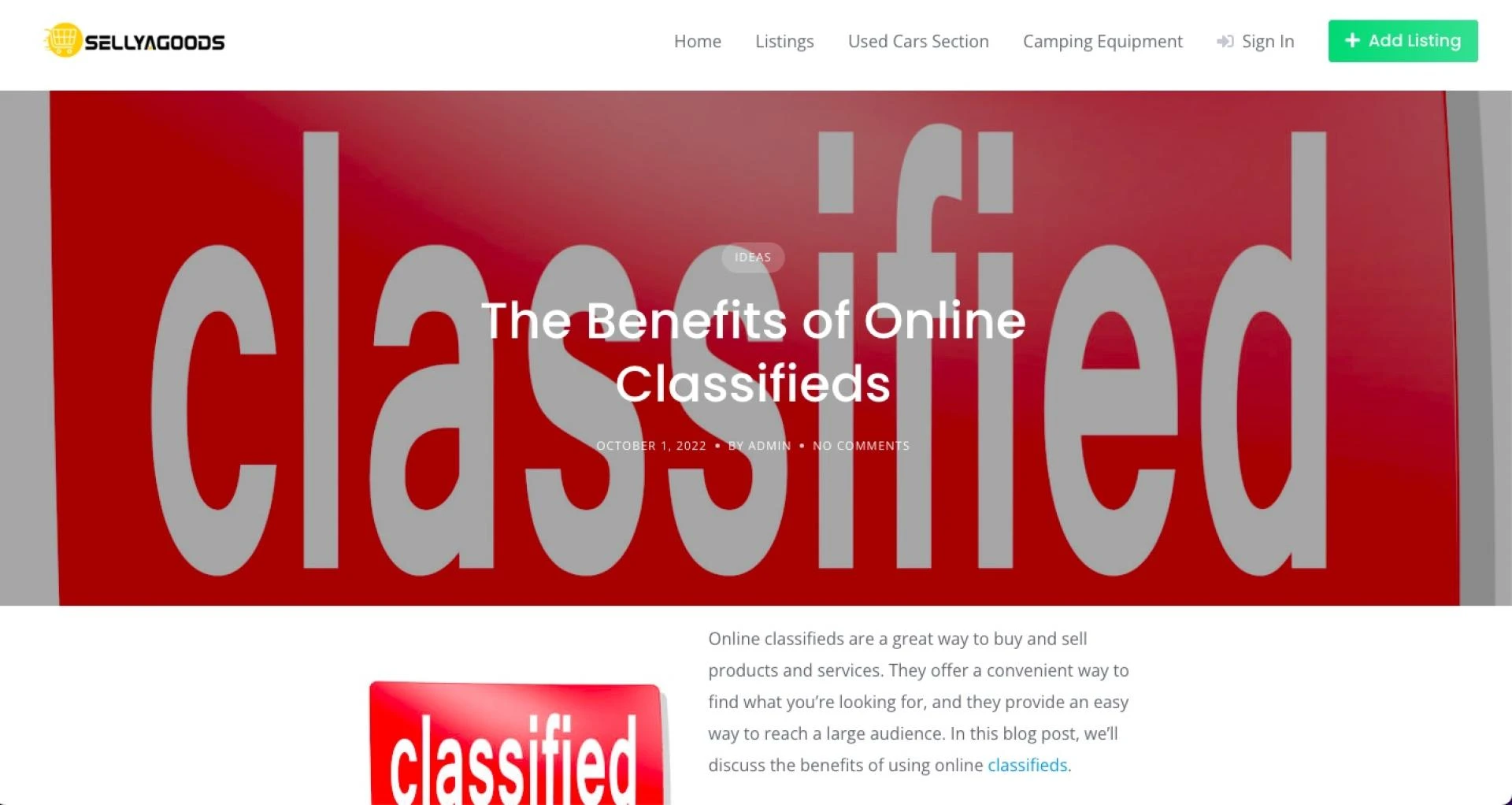 classified marketplace online | classified ad post | classified advertisement