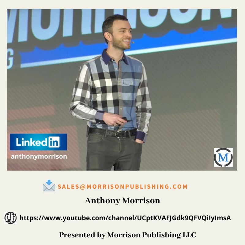 Reasons why you should be a part of Anthony Morrison's live community.