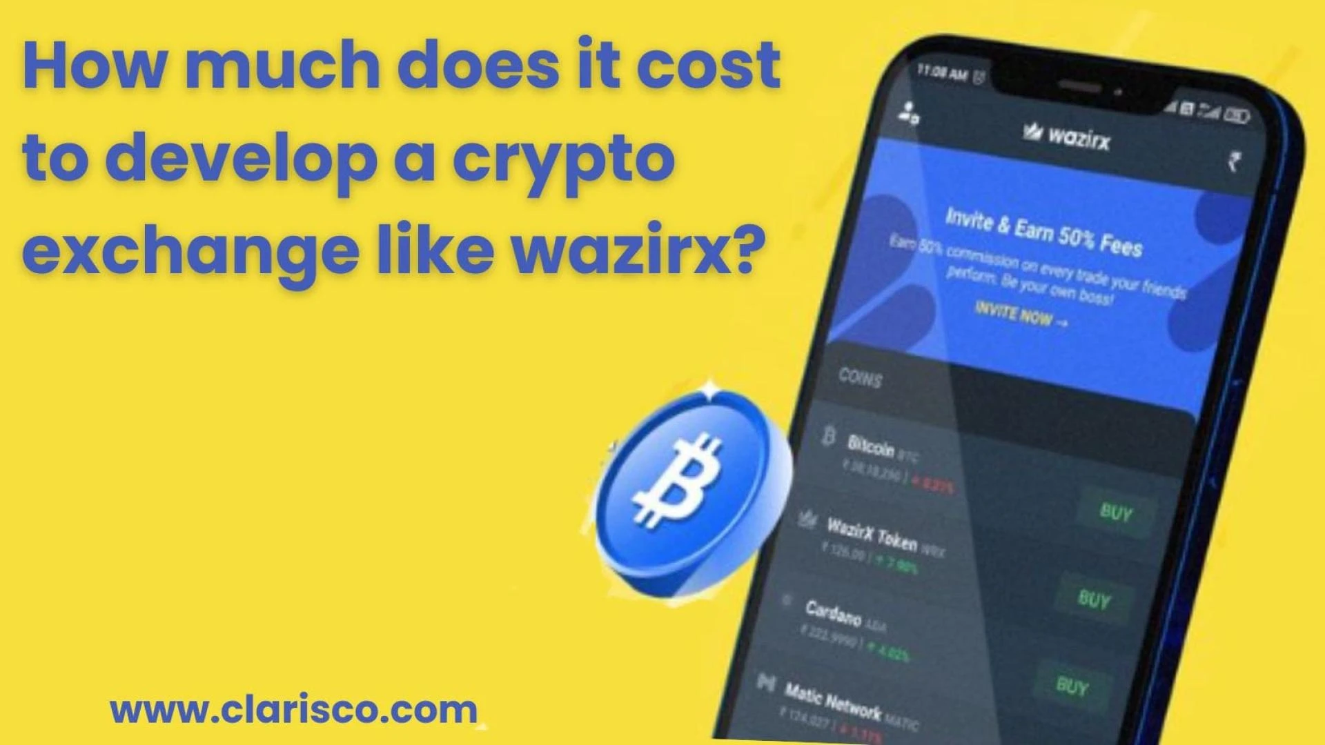 How much does it cost to develop a crypto exchange like wazirx?