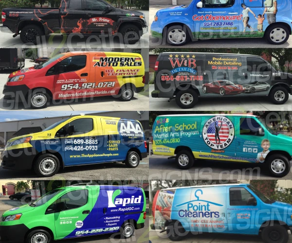 Vehicle Graphic Wraps in Florida