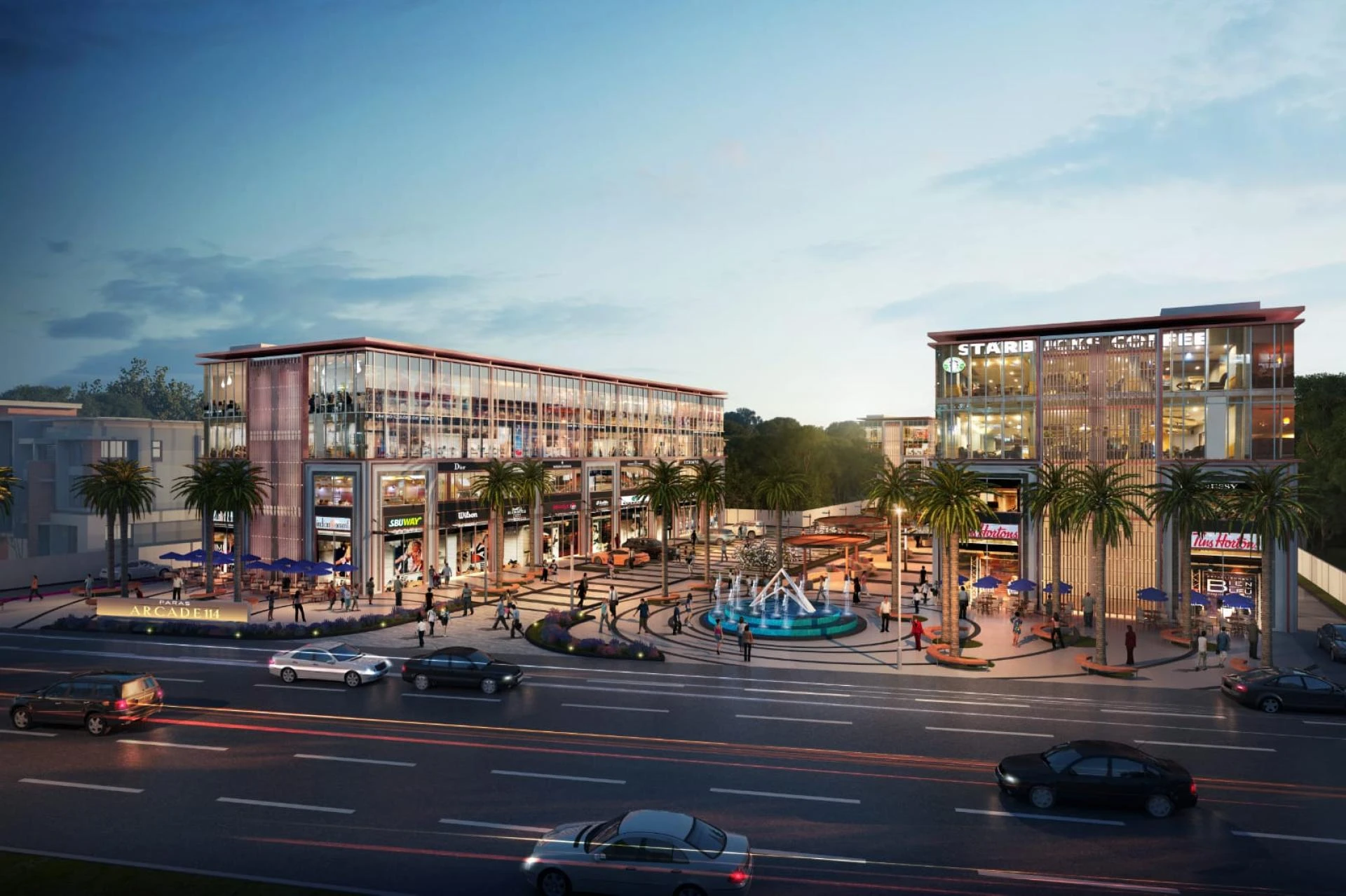 Paras Arcade SCO Plots 114 Gurgaon: A Strategic Location for Your Business