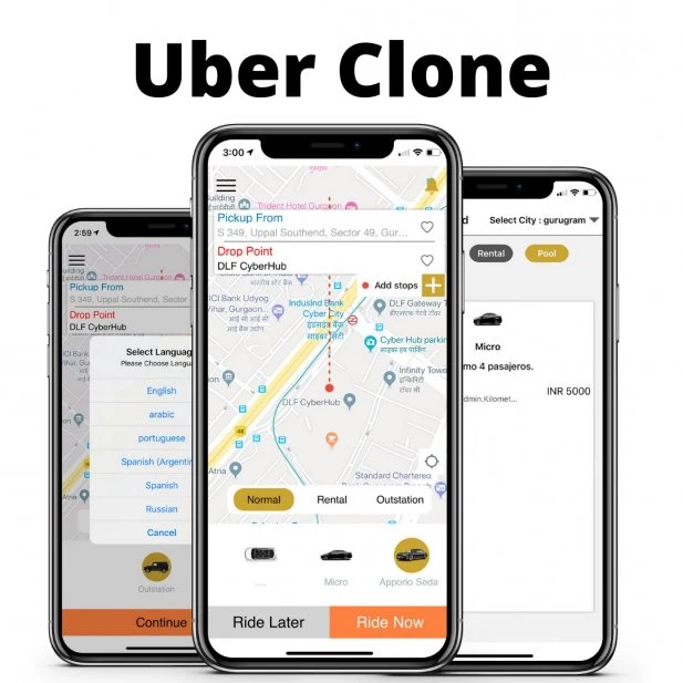 How To Use Uber Clone App To Start Your Successful Online Taxi Booking Business