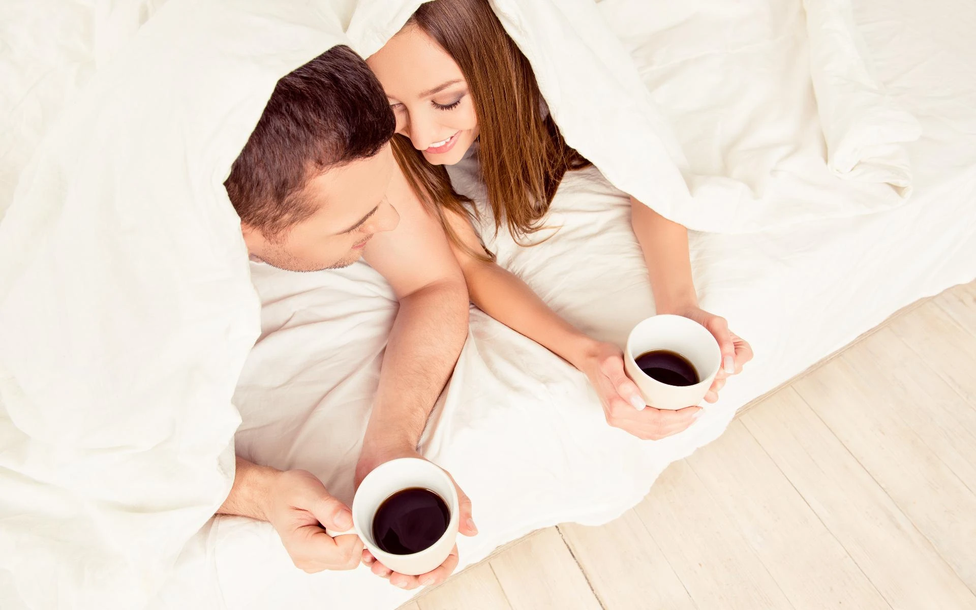 Make Coffee in Bed with Your Partner