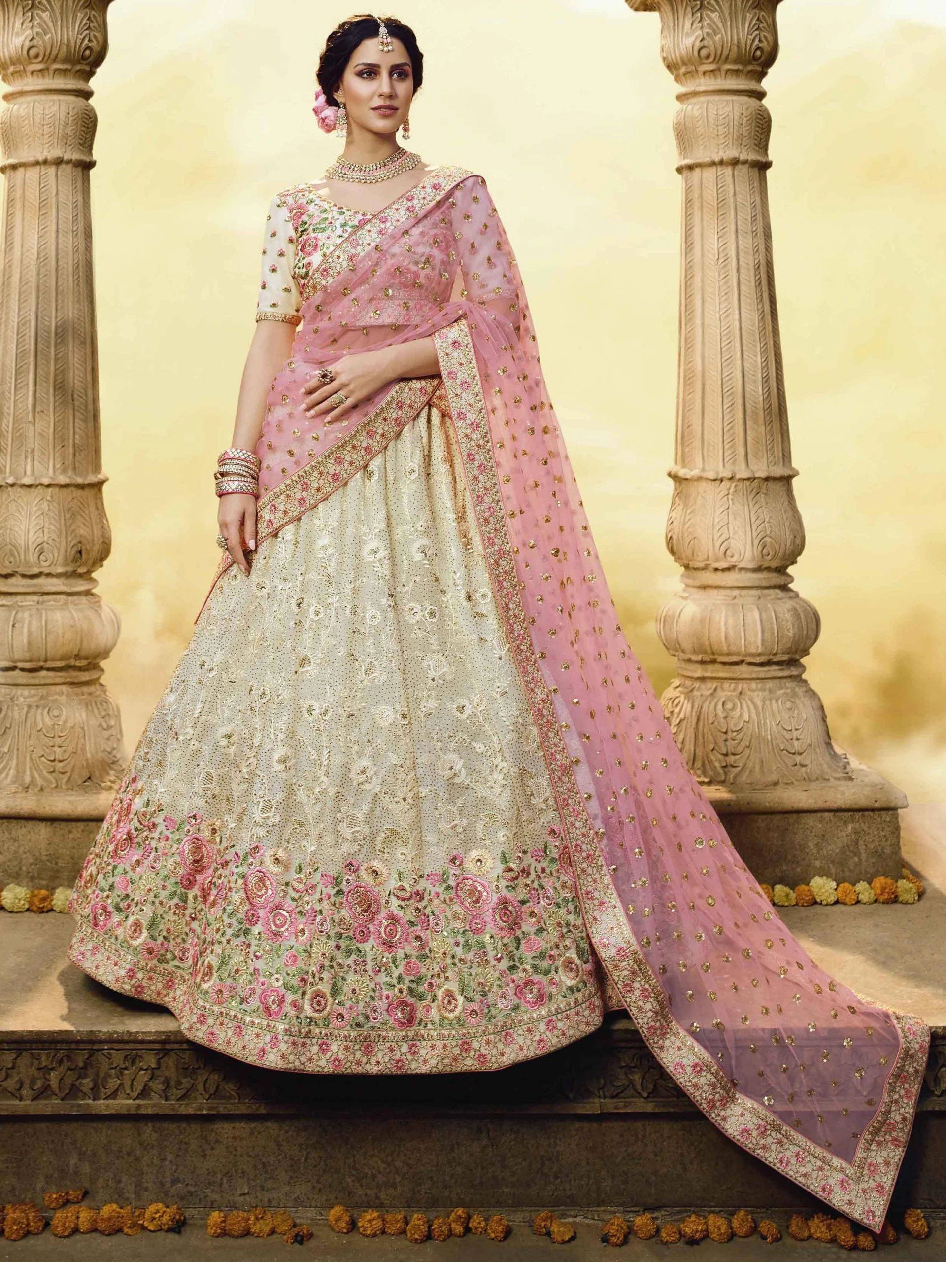 Trend of pink lehenga for Indian bride
