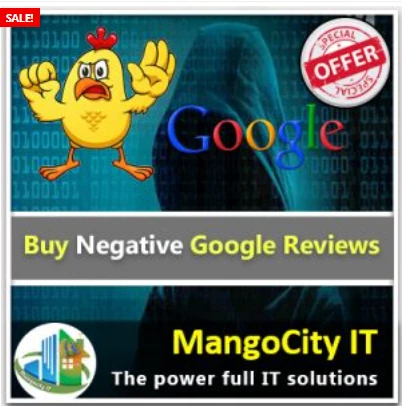 BUY NEGATIVE GOOGLE REVIEWS