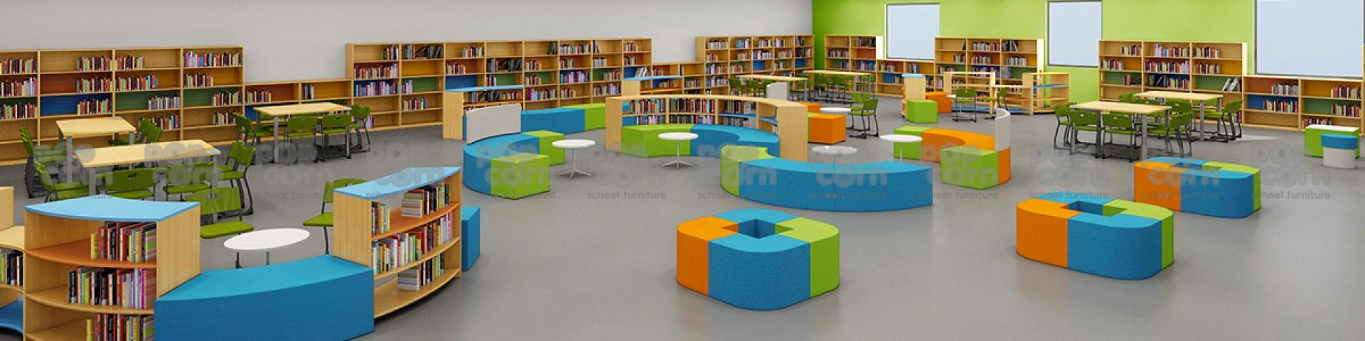 School Library Furniture for Modern Education