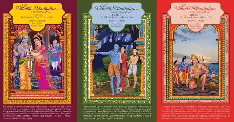 The Divine Connection: Ramayana, Vedas, and Late Sri Lakkaraju Ananta Rama Rao's Commentary