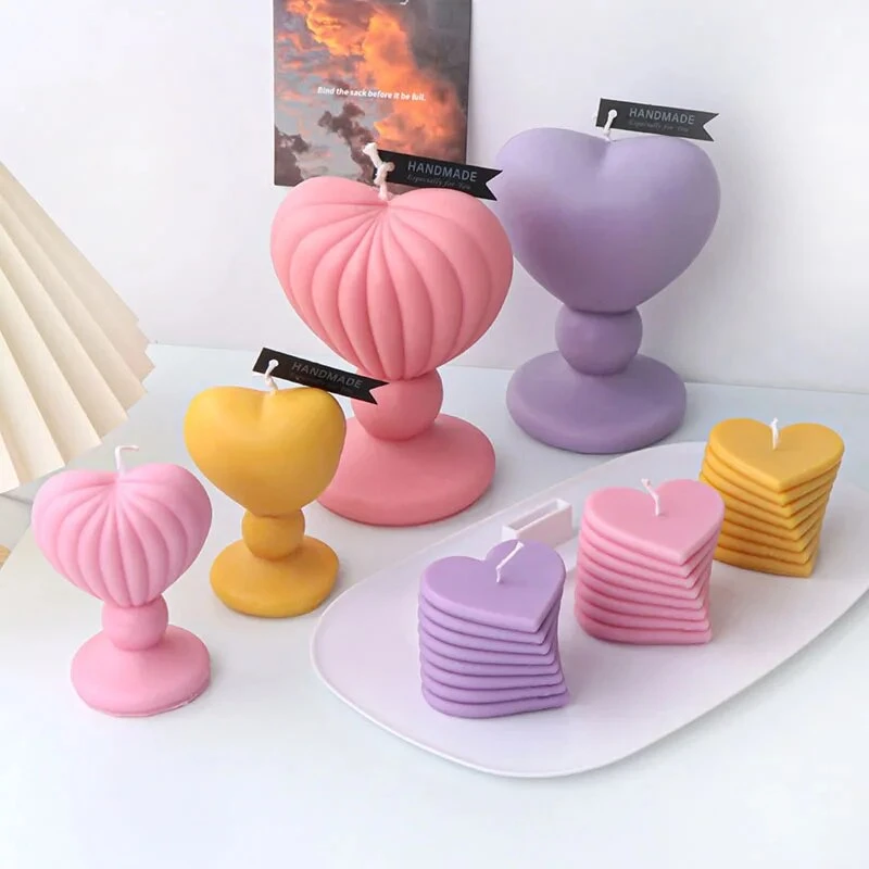 Embrace Romance with Unique Valentine's Day Candle Shapes and Designs
