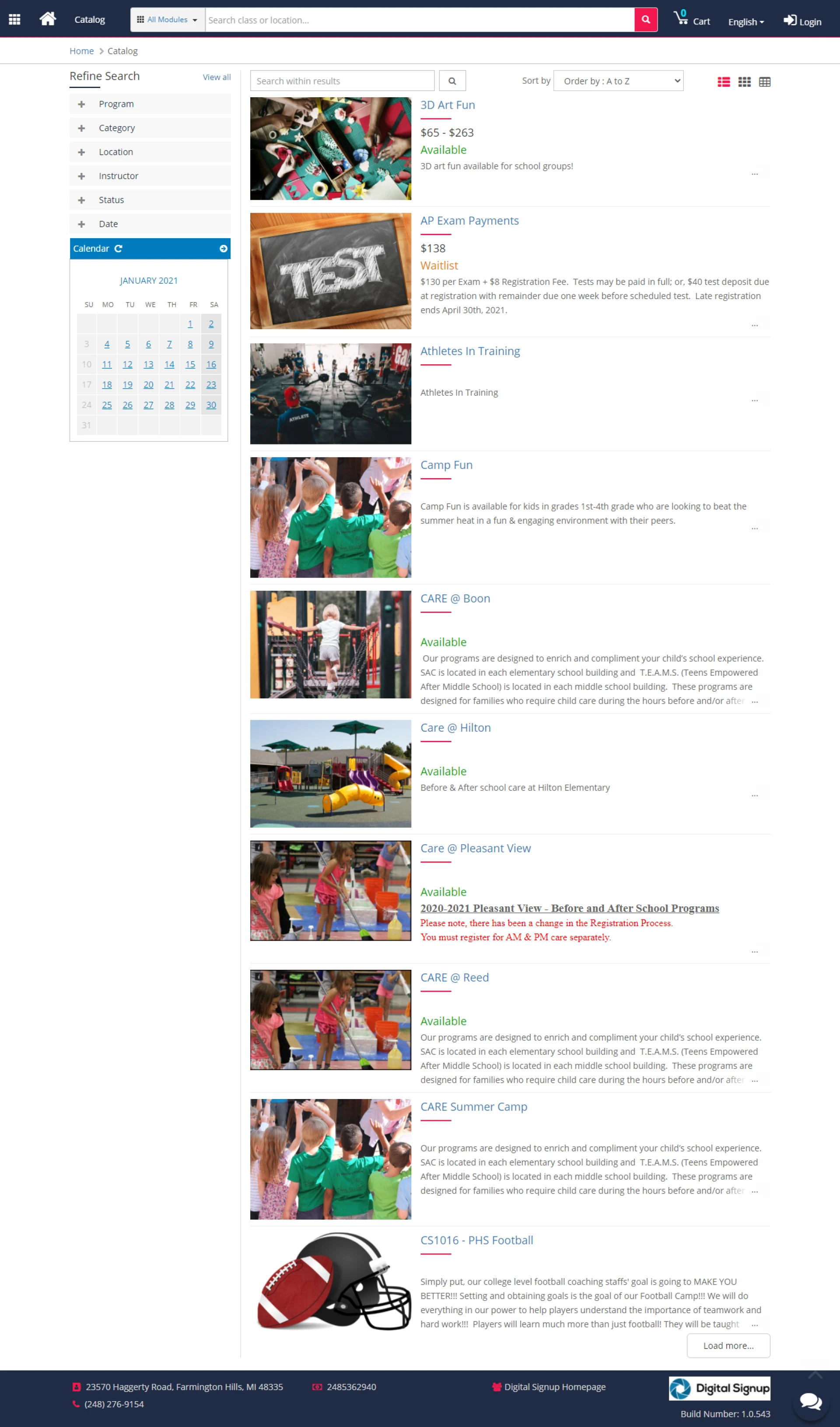 Childcare Registration Management Software
