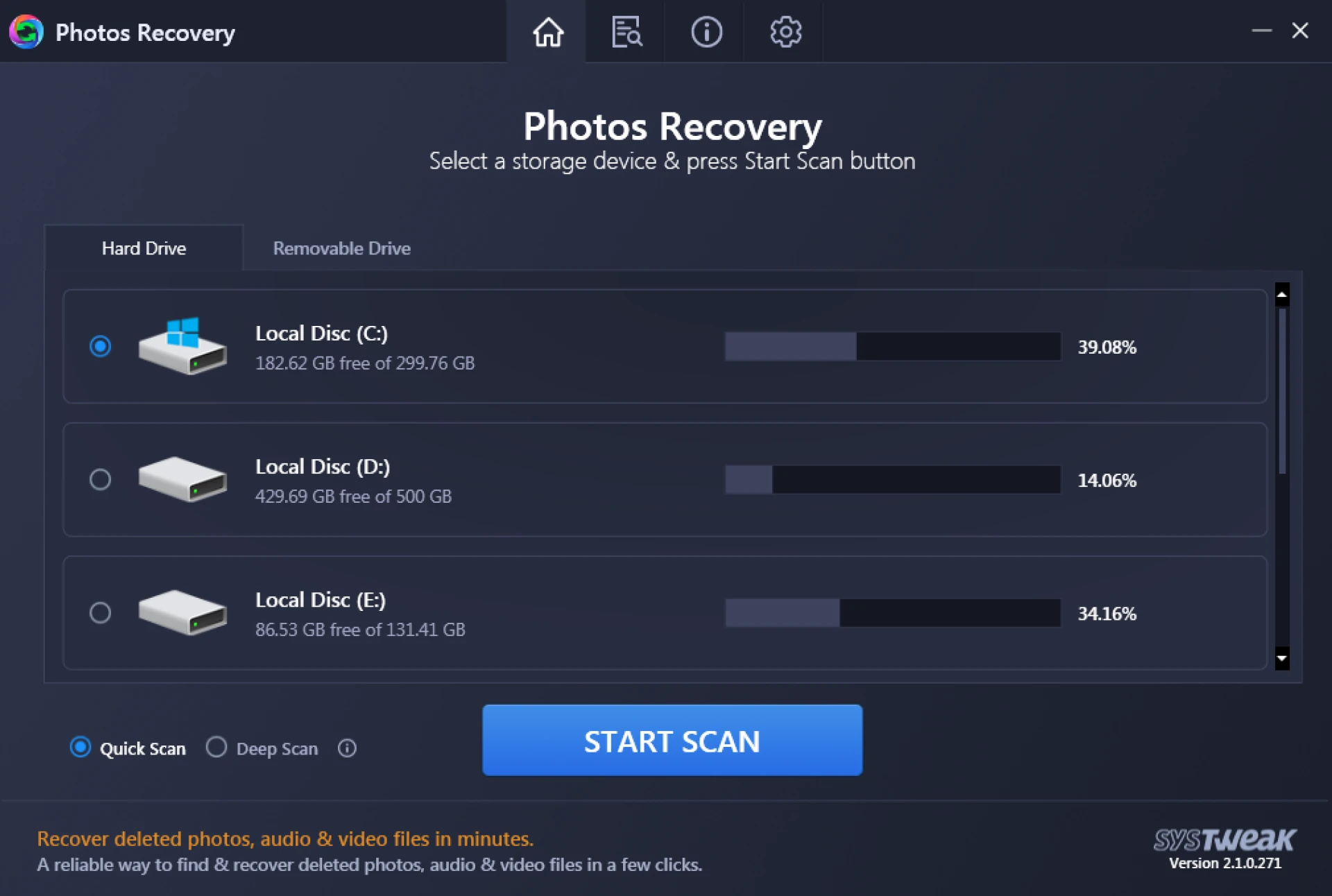 How to recover deleted photos from external drive