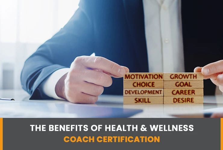 How does online wellness certification help health coaches?