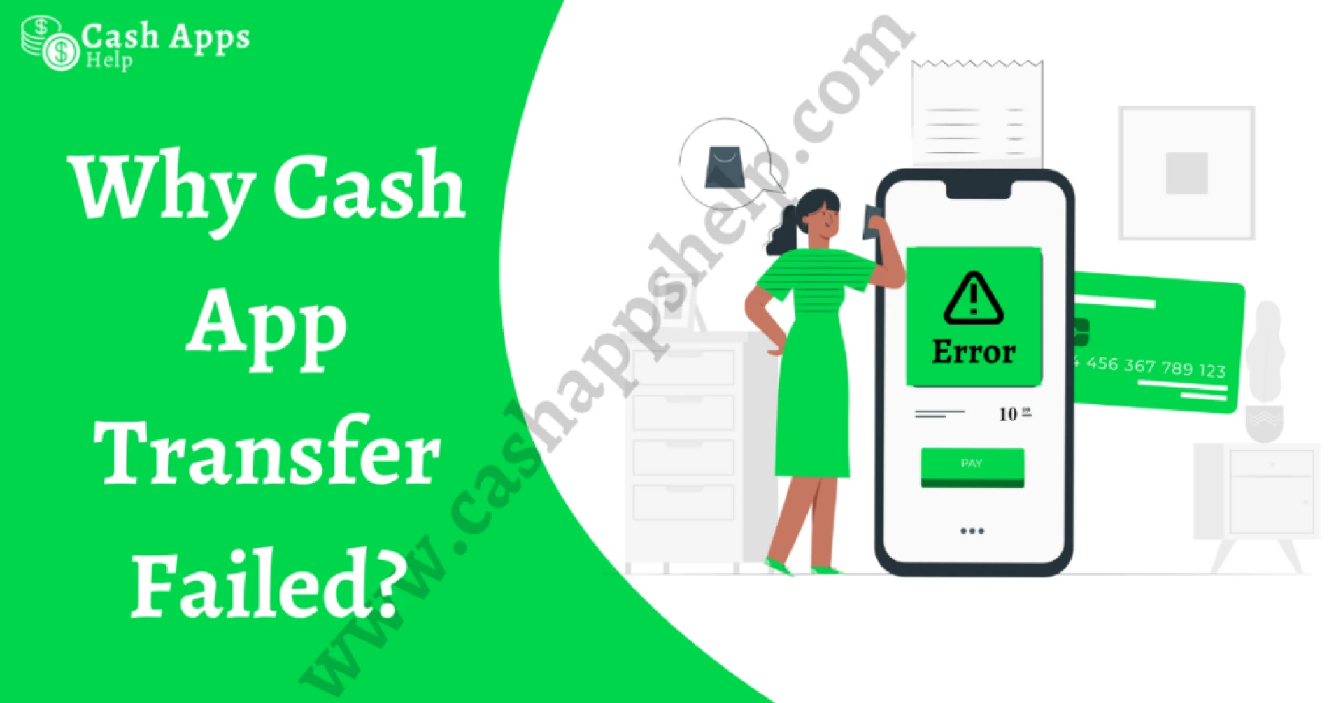 How do I fix Cash App transfer failed?