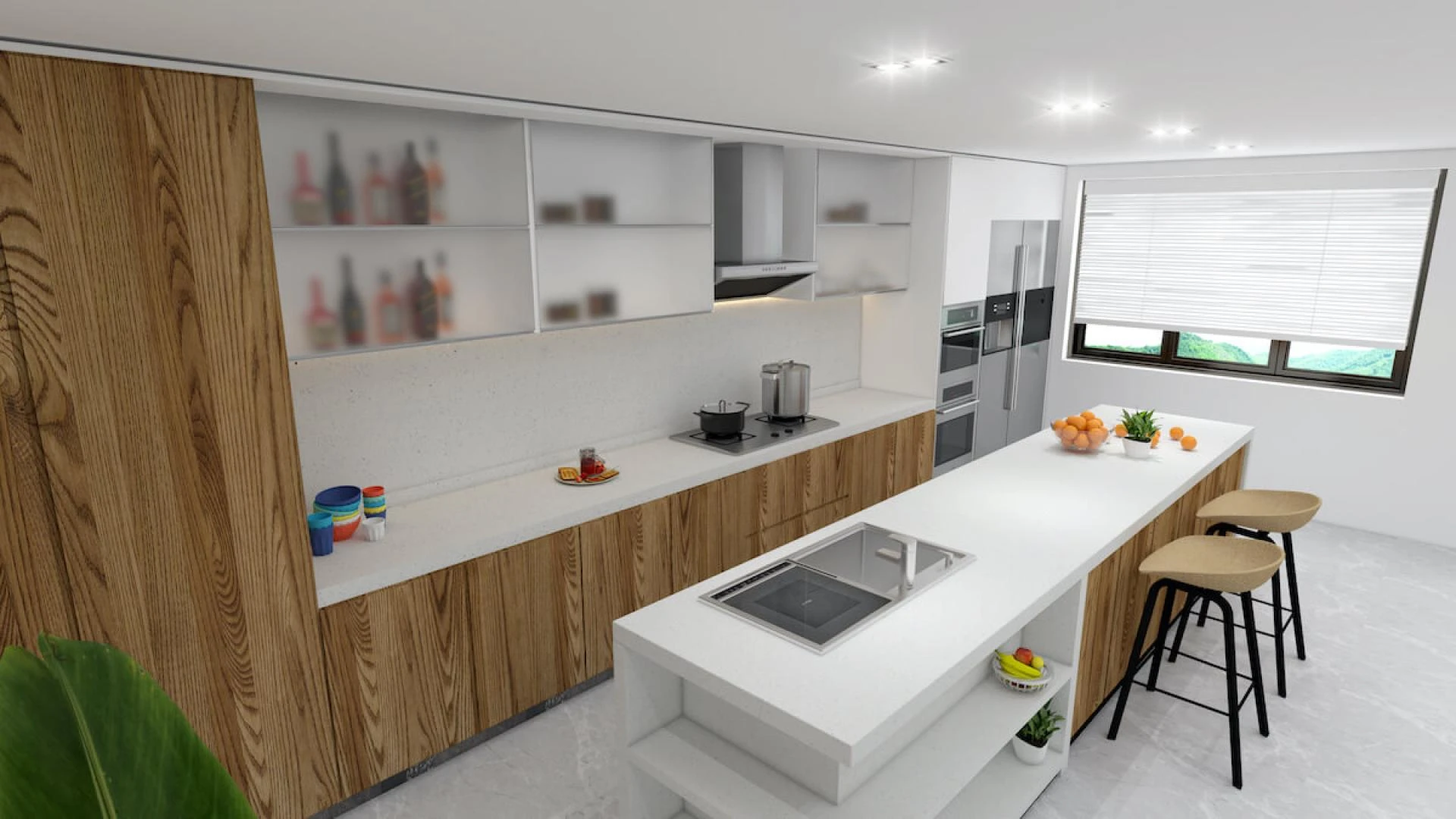 White Quartz Worktops – Pros &amp; Cons- FugenStone