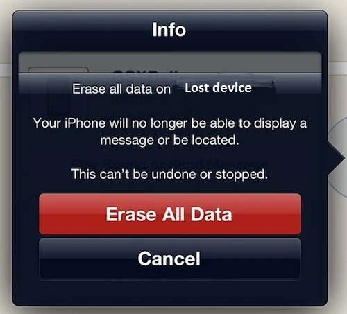 HOW TO WIPE UP ALL DATA FROM YOUR STOLEN OR LOST DEVICE