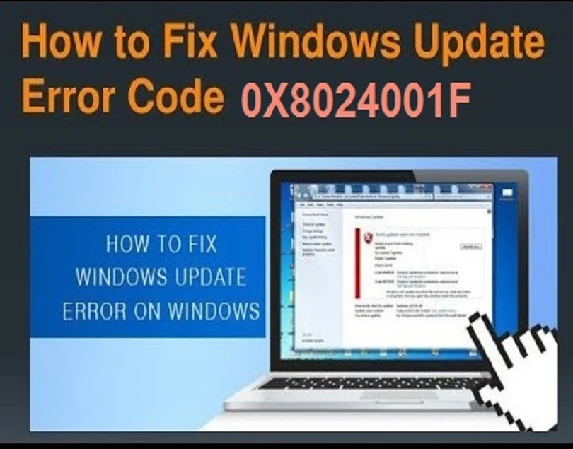 HOW TO FIX 0X8024001F WINDOWS UPDATE ERROR?