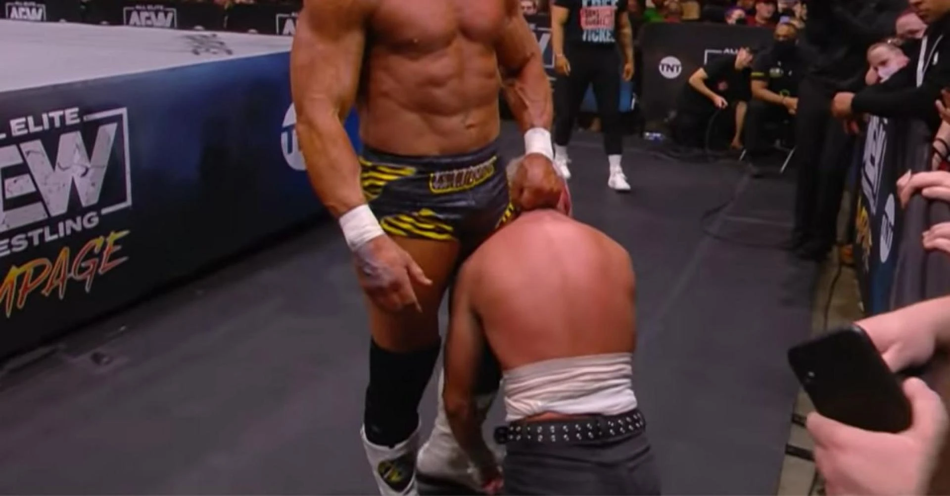 why is oleg zhokh arm so big?