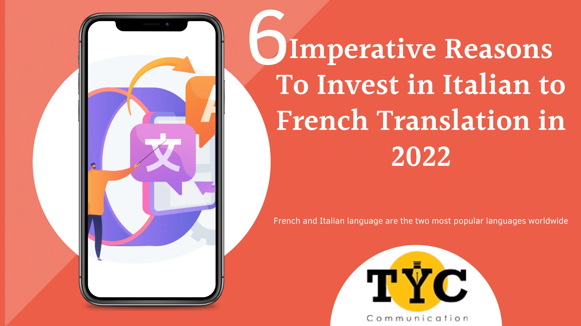 6 Imperative Reasons To Invest in Italian to French Translation in 2022