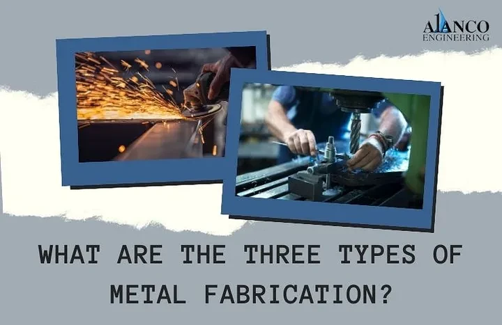 What are the three types of metal fabrication?