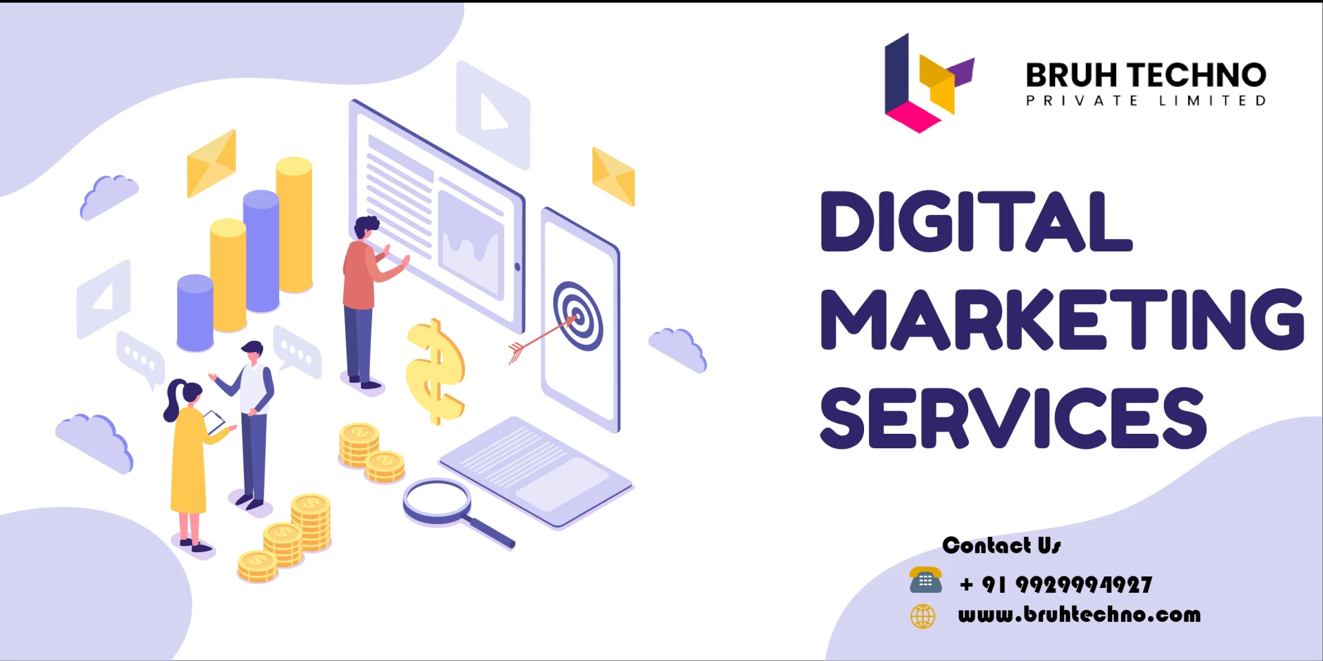 Unlocking Online Triumph: The Pinnacle of Digital Marketing Services | Bruh Techno