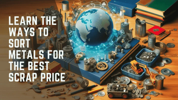 Learn the ways to sort metals for the best scrap price