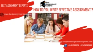 How do you write effective assignments?
