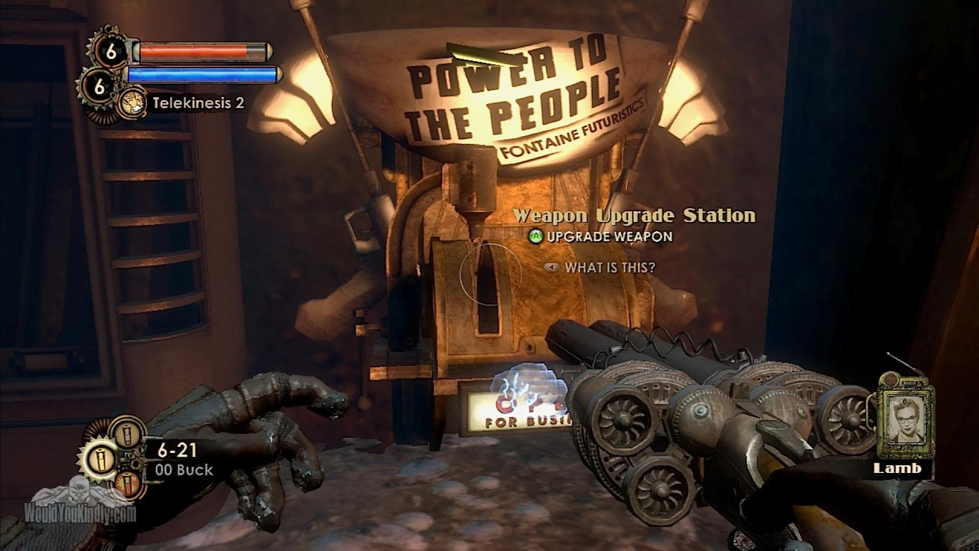 BioShock: Guide to Locate the Weapon Upgrade Stations
