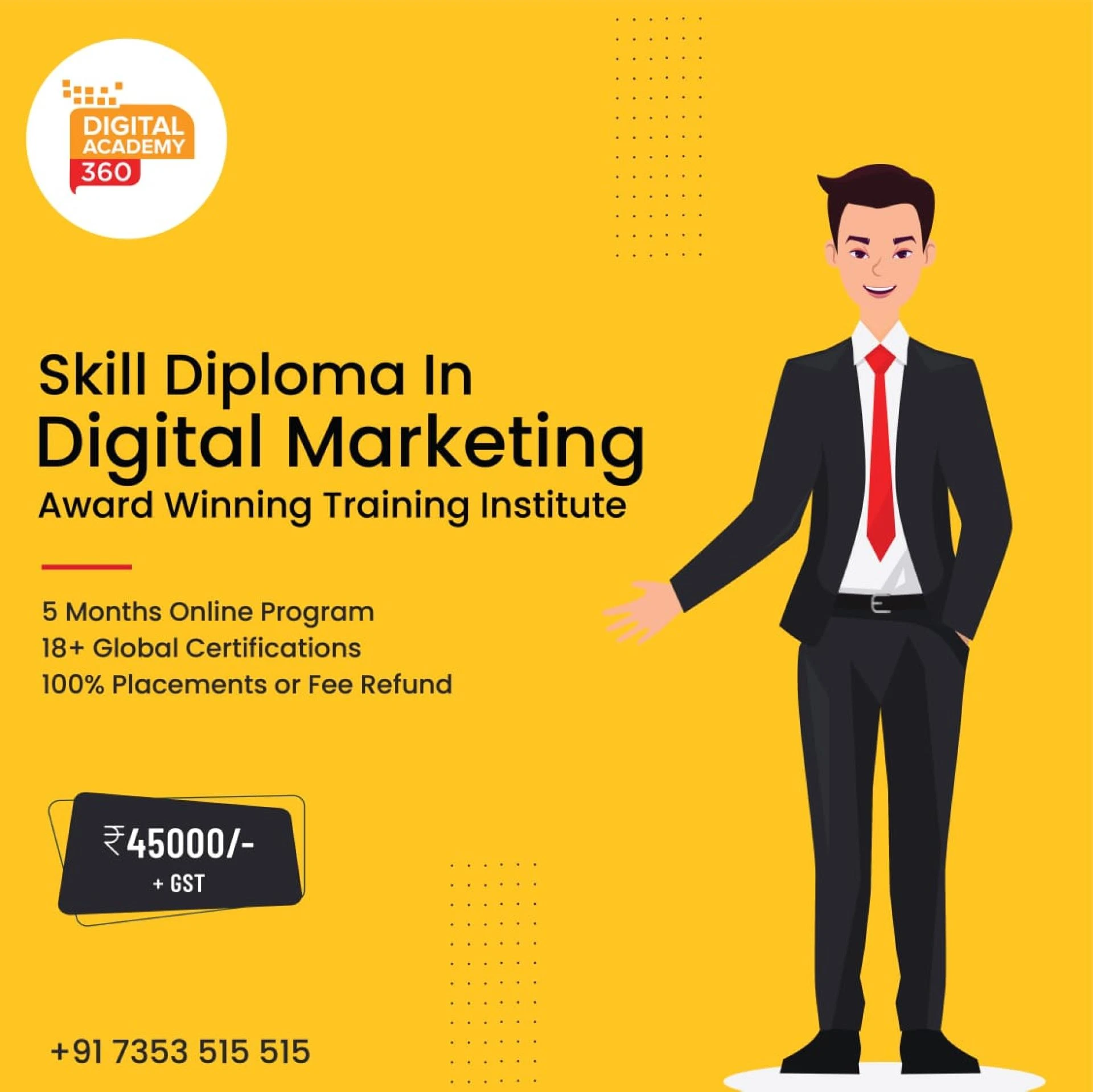 Modules in digital marketing course