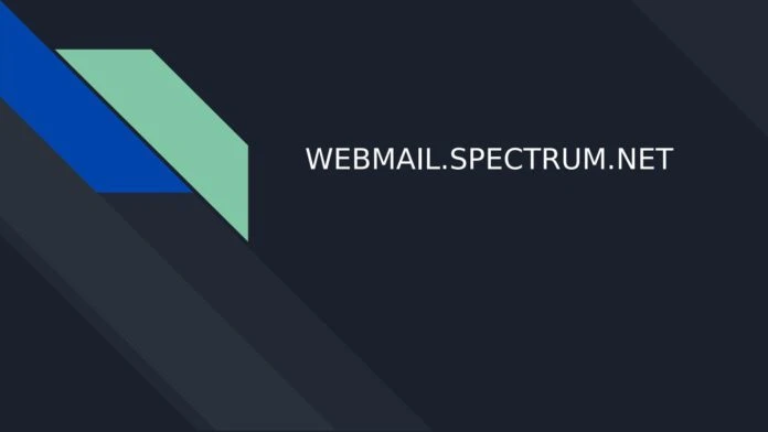 Spectrum Email Settings