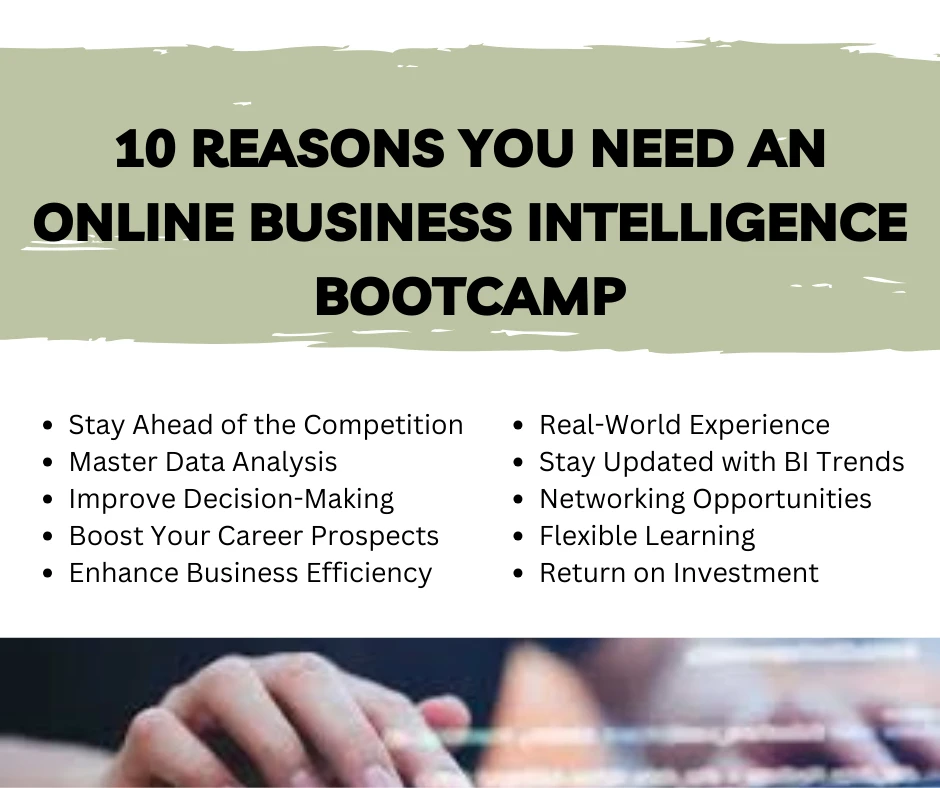 10 Reasons You Need an Online Business Intelligence Bootcamp