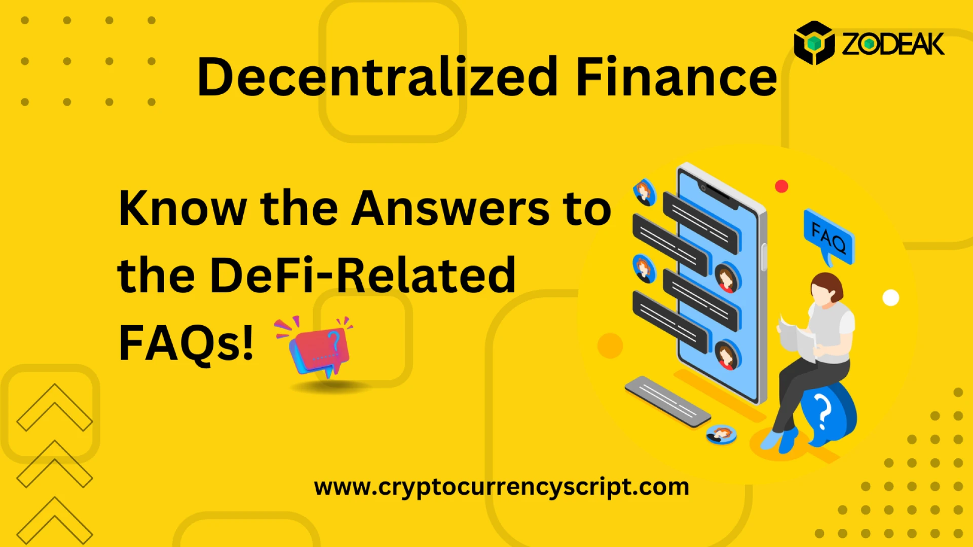 What are some use cases of decentralized finance?