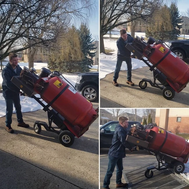 4 Tips for Using a Motorized Hand Truck