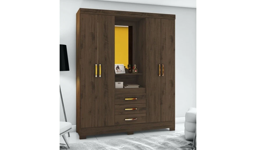 How to ease your life by using minimalist style of wooden wardrobe?