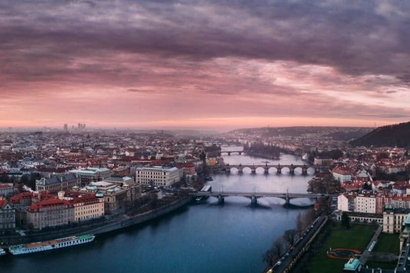 Charles Bridge and Rubbing the Statutes for Goodluck |