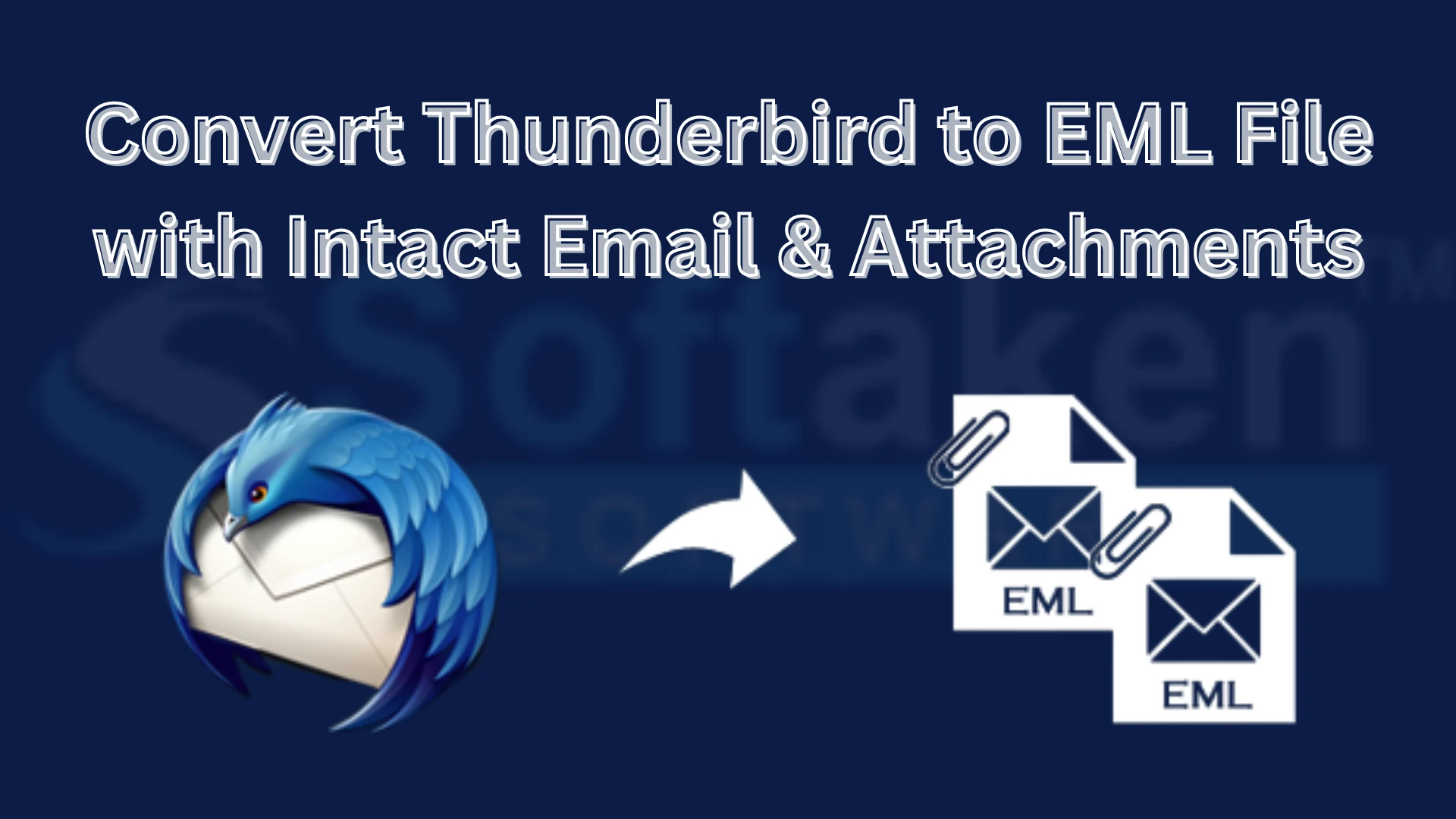 Convert Thunderbird to EML File with Intact Email &amp; Attachments