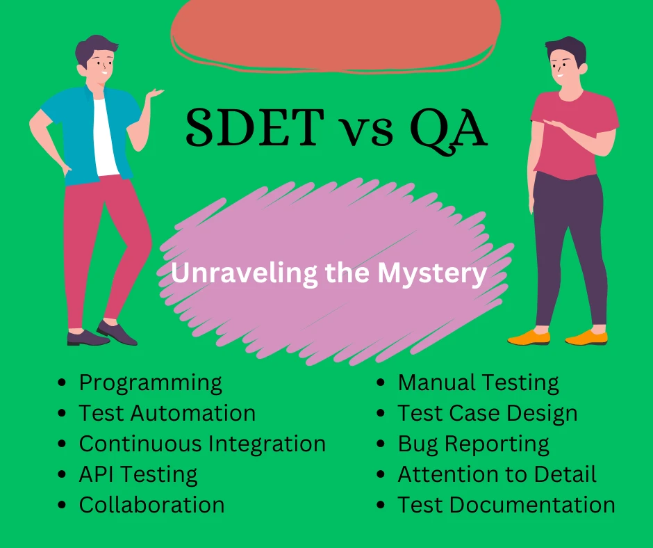 Unraveling the Mystery: SDET vs QA